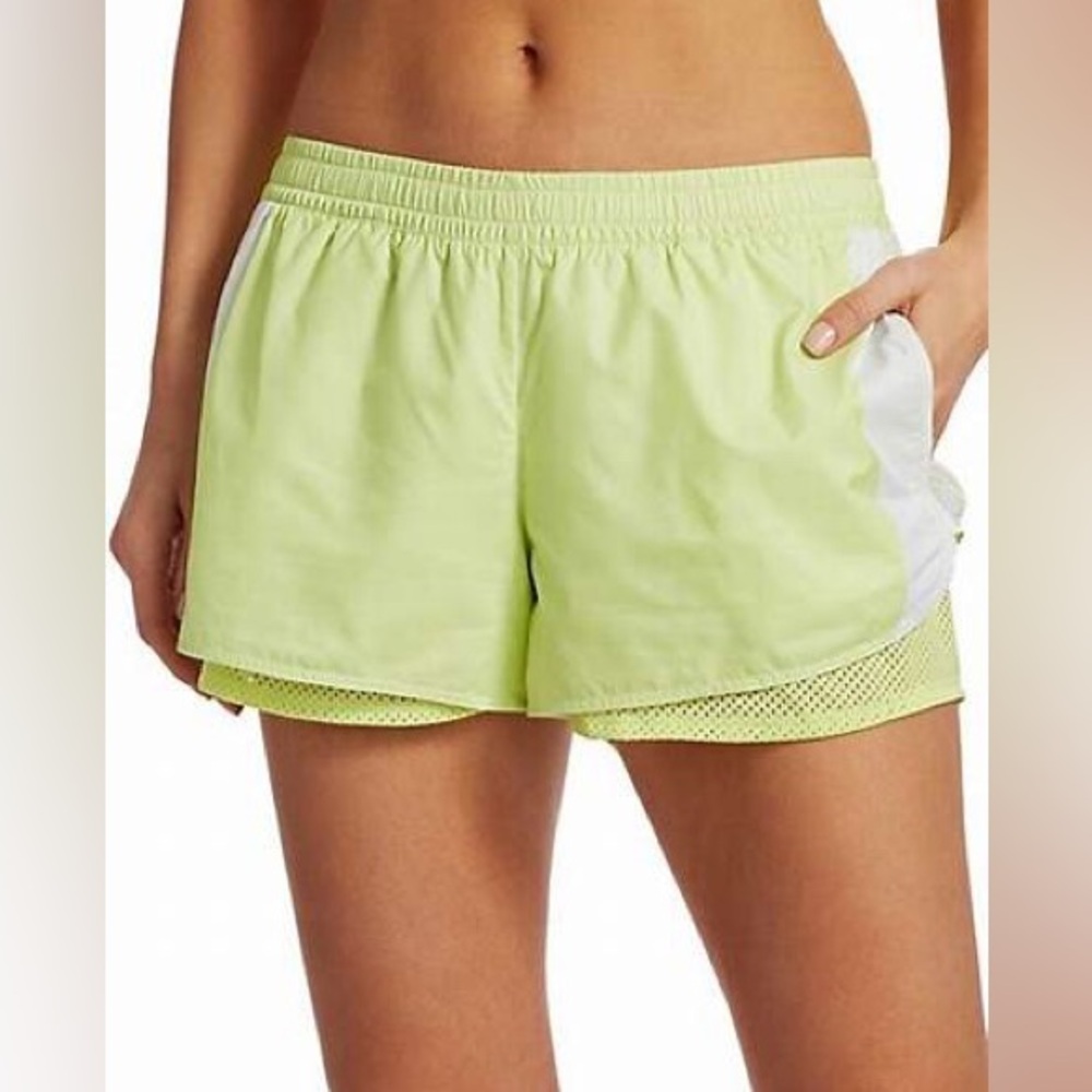 Stella McCartney x Adidas M20 Neon Yellow Running shorts size M